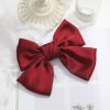5 PCS Satin Bow Hairpin Back Head Hair Accessories
