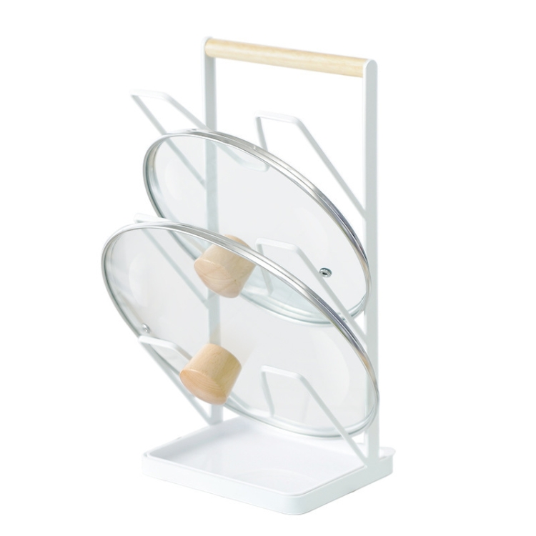 Iron Three-Layer Pot Cover Rack Storage Drain Rack