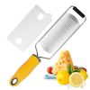 304 Stainless Steel Multifunctional Wide-Board Cheese Shavings Chocolate Lemon Zest Shredder