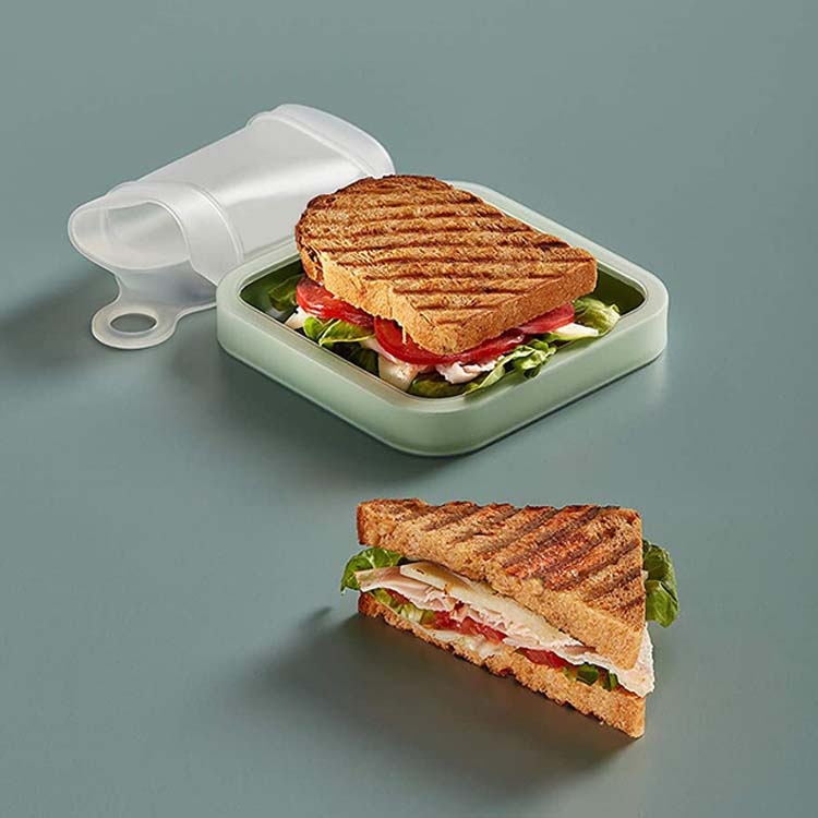 Sandwich Toast Bento Box Lunchbox Portable Take-Out Student Office Worker Lunch Box