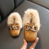 Autumn And Winter Plush Shoes Peas Shoes For Children