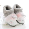 Winter Cotton Slippers Bag Heel Cotton Slippers Non-Slip Warm Home Cotton Slippers