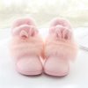 Autumn And Winter Warm Shoes Soft Soled Confinement Shoes Pregnant Women Postpartum Indoor Thick Soled Warm Home Shoes