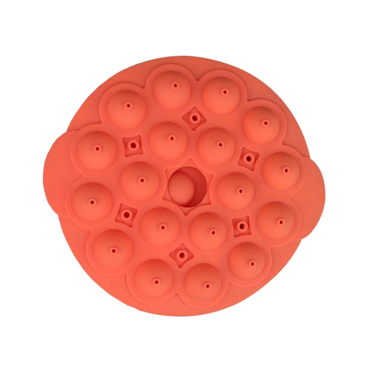 Small 18 Grid Silicone Starry Sky Lollipop DIY Cake Mold Baking Tools Kitchen Supplies Color Random Delivery