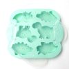 DIY 6 Grid Silicone Dinosaur Cake Mold Baby Food Supplement Mold Baking Tools