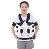 Breathable Adjustable Spine Chest And Back Fixed Brace Plastic Polymer Brace,Style: