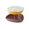 Vegetable Washing Draining Basket Split-Grid Rotating Multi-Layer Hot Pot Platter