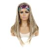 Colored Small Dirty Braid Wig Headgear Hair Band Style Small Braid Wig Headgear