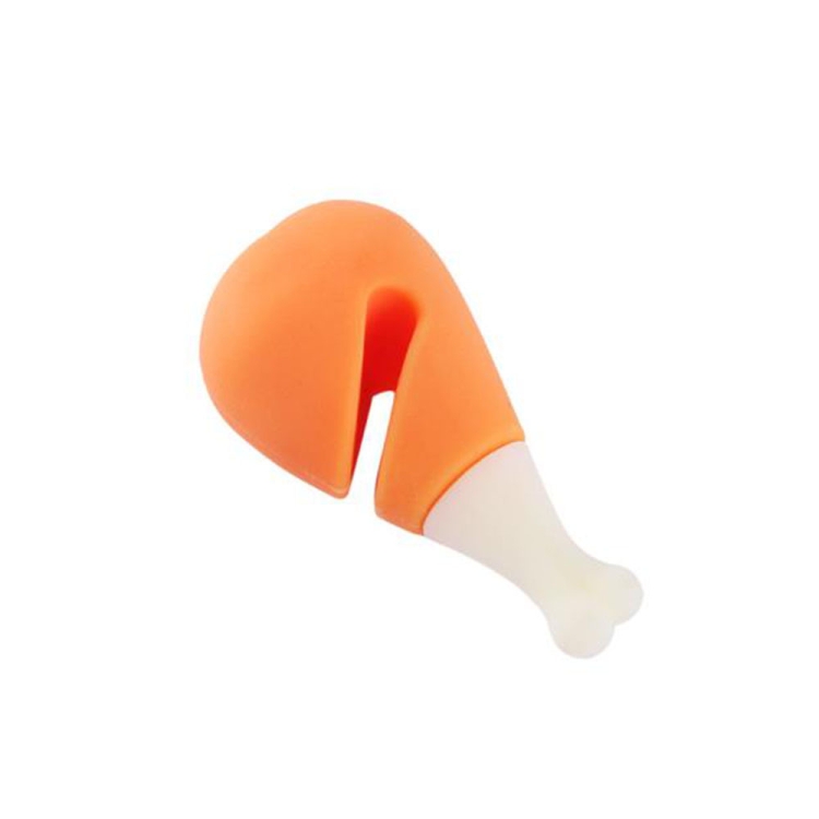 Chicken Leg Shaped Pot Lid Anti-Overflow Device Silicone Pot Lid Elevated Anti-Overflow Gadget
