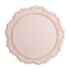 Embossed Silicone Heat Insulation Pad Decorative Mat Thick Round Silicone Pot Mat