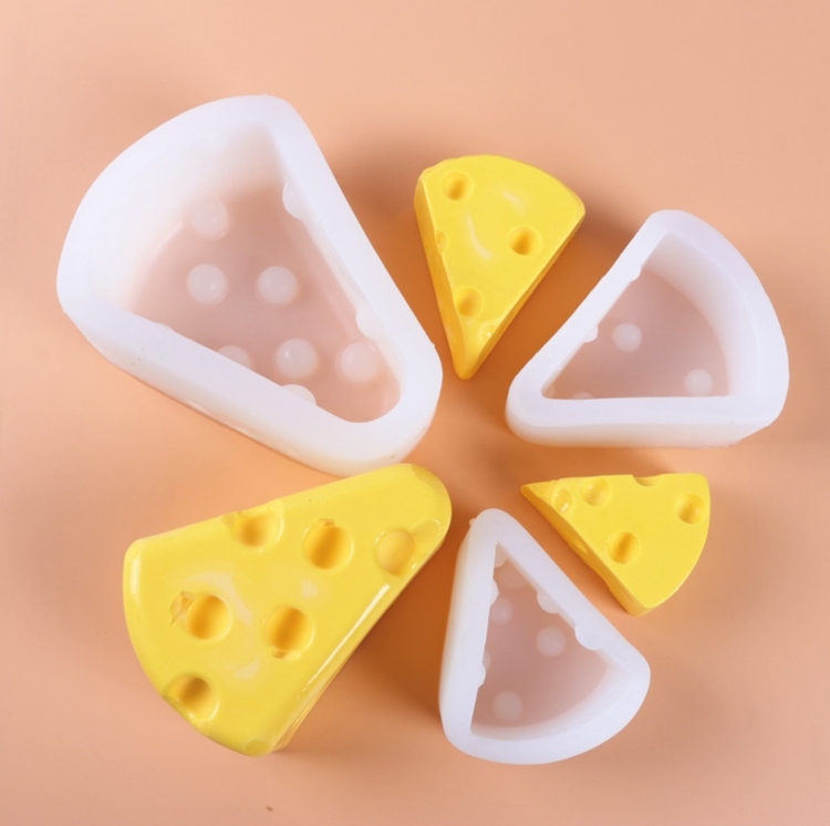 3 in 1 Cheese Mousse Cake Silicone Mold Pudding Cheese Cleansing Soap Mold Set