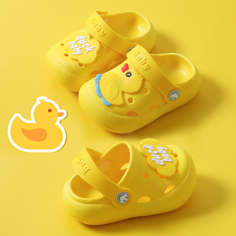 Non-Slip Soft Bottom Hole Slippers For Children