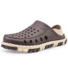 Summer Men Sandals Hollow Slippers Seaside Antiskid Beach Shoes