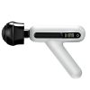 Mini Portable USB Rechargeable Electric Fascia Gun Muscle 12-speed Adjustable LCD Touch Screen Massage Gun