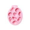 2 PCS Summer Fruit Style Cake Chocolate Baking Mold Silicone DIY Ice Cube Mold