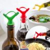 10 PCS Double-Headed Soy Sauce Bottle Mouth Bottle Stopper Wine Bottle Cover Color Random Delivery
