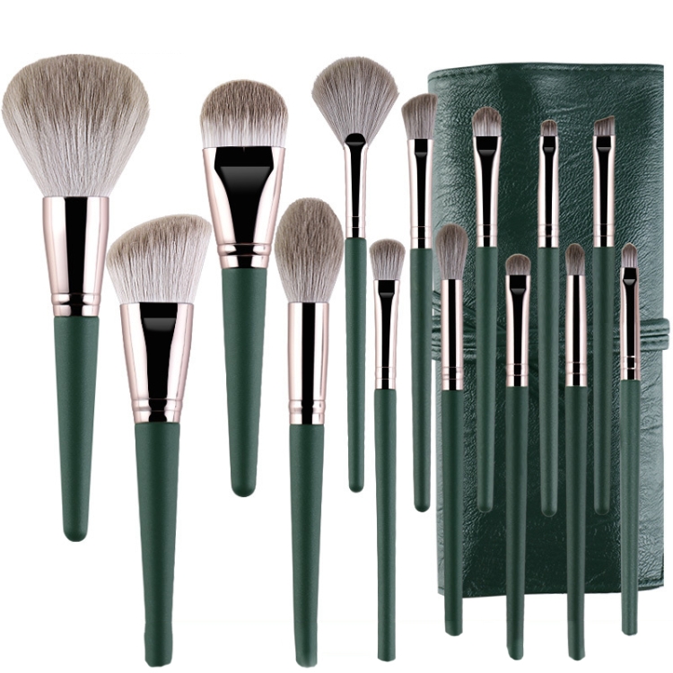 Soft Wooden Handle Makeup Brush Beauty Tools