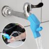 2-in-1 Travel Portable Simple Mouthwash Cup Silicone Faucet Extension Extender Children Hand Washing Device Sink