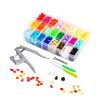 Colorful Plastic Resin Children Clothes Button Hand Pressure Pliers Installation Tool