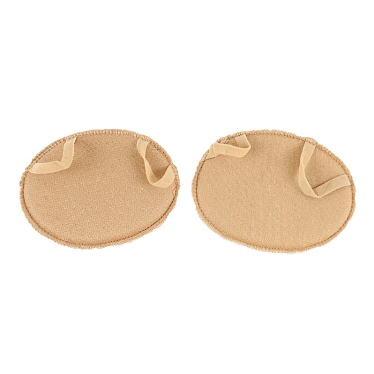 5 Pairs Invisible And Comfortable Sponge Thickened Half Pad Sweat-Absorbent And Breathable Forefoot Pad