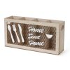Kitchen Wooden Tableware Cutlery Storage Box