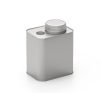 Square Tinplate Metal Sealed Cans Coffee Bean Powder Tin Cans, Specification: With Air Valve