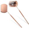 Eyelash Extension Handheld Inspection Mirror Rectangular Lens Anti-Warping Root Anti-Fog Mirror Eyelash Mirror, Color Classification: Colorful