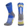 Men Terry Non-Slip Mid-Tube Sports Socks Basketball Socks