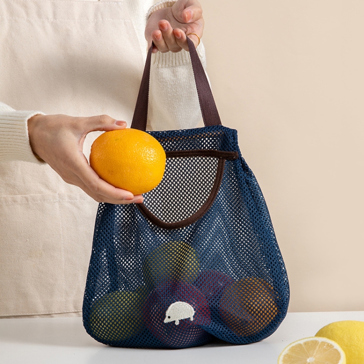yq007 Kitchen Multi-Function Wall Hanging Fruits And Vegetables Storage Bags Portable Hollow Mesh Bag