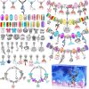 T-15 112 In 1 Handmade Colorful Crystal Children DIY Bracelet
