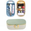 PP Oval Household Multifunctional Needle And Thread Storage Box Set