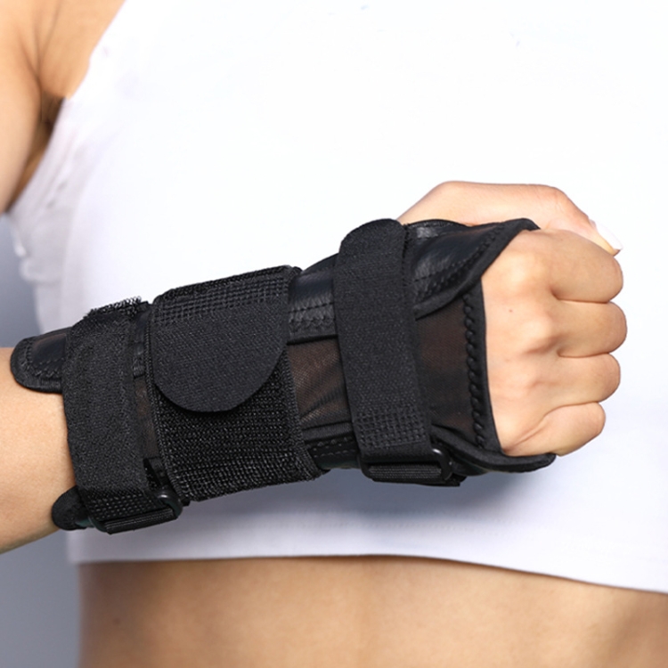 Fixed Strip Steel Plate Support Wristband