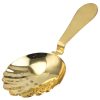 Seashell Shape Stainless Steel Strainer Cocktail Ice Filter