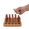 Small Rehabilitation Training Wooden Board Finger Function Exercise Equipment