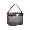 AA329 Double Layer Transparent Home Medicine Box Large Capacity Medicine Box