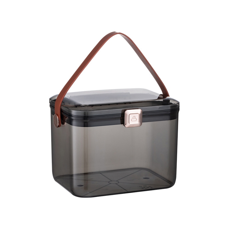 AA329 Double Layer Transparent Home Medicine Box Large Capacity Medicine Box