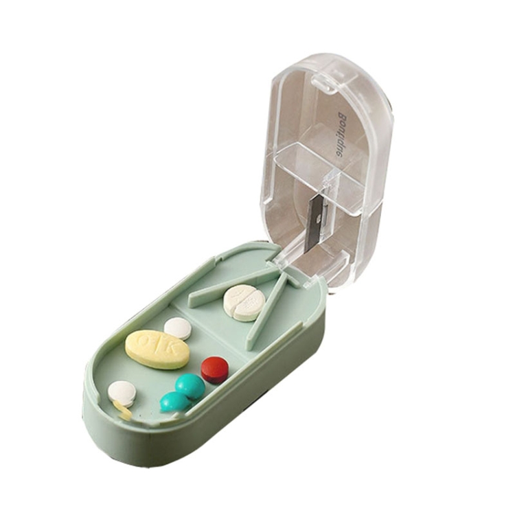 Home Convenient Transparent Tablet Divider Compartments Medicine Boxes