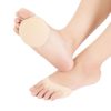 3 PCS Ice Silk Sweat-absorbing Invisible Forefoot Sponge Pad Five-finger Socks