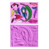 2 PCS Feather Shaped Fondant Cake Silicone Mold Baking Cake Decorating Tools