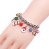 Lobster Buckle Santa Bracelet Christmas Tree Snowman DIY Agate Bracelet