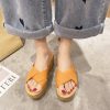999 Ladies Wedge Platform Slippers