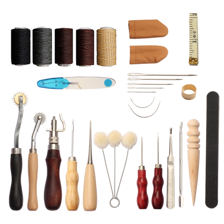 Handmade Leather DIY Tool Set Sewing Craft Tool Set