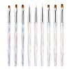 Aurora Ice Transparent Nail Drawing Pen Light Therapy Paint Pen Gradient Phototherapy Pen