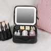 NICELAND TM1060 Large Capacity With Lamp Makeup Bag Portable