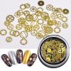 5 Boxes SP0284 Hollow Metal Decorative Patch Nail Art Accessories Nail Art Accessories