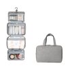 13552A Travel Waterproof Foldable Toiletry Bag Cosmetic Bag with Hook