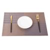 2 PCS PVC Table Top Thermal Insulation Placemat
