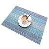 Christmas Gradient Thickening Woven PVC Heat Insulation Pad