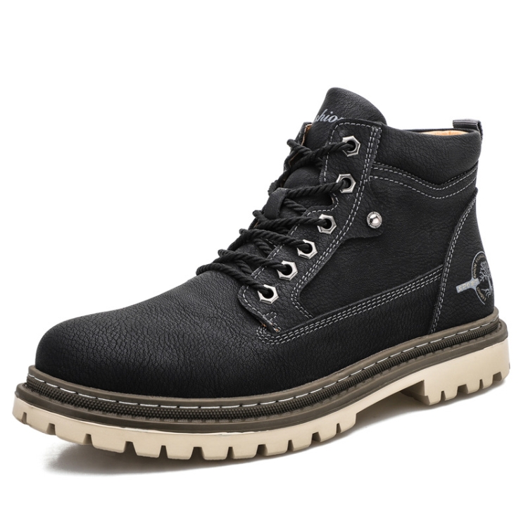 SY-5888 Outdoor Work Shoes Casual Lovers Martin Boots Men Shoes