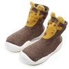 D2201 Children Cartoon Tube Floor Socks Knitted Soft Bottom Baby Shoes Socks